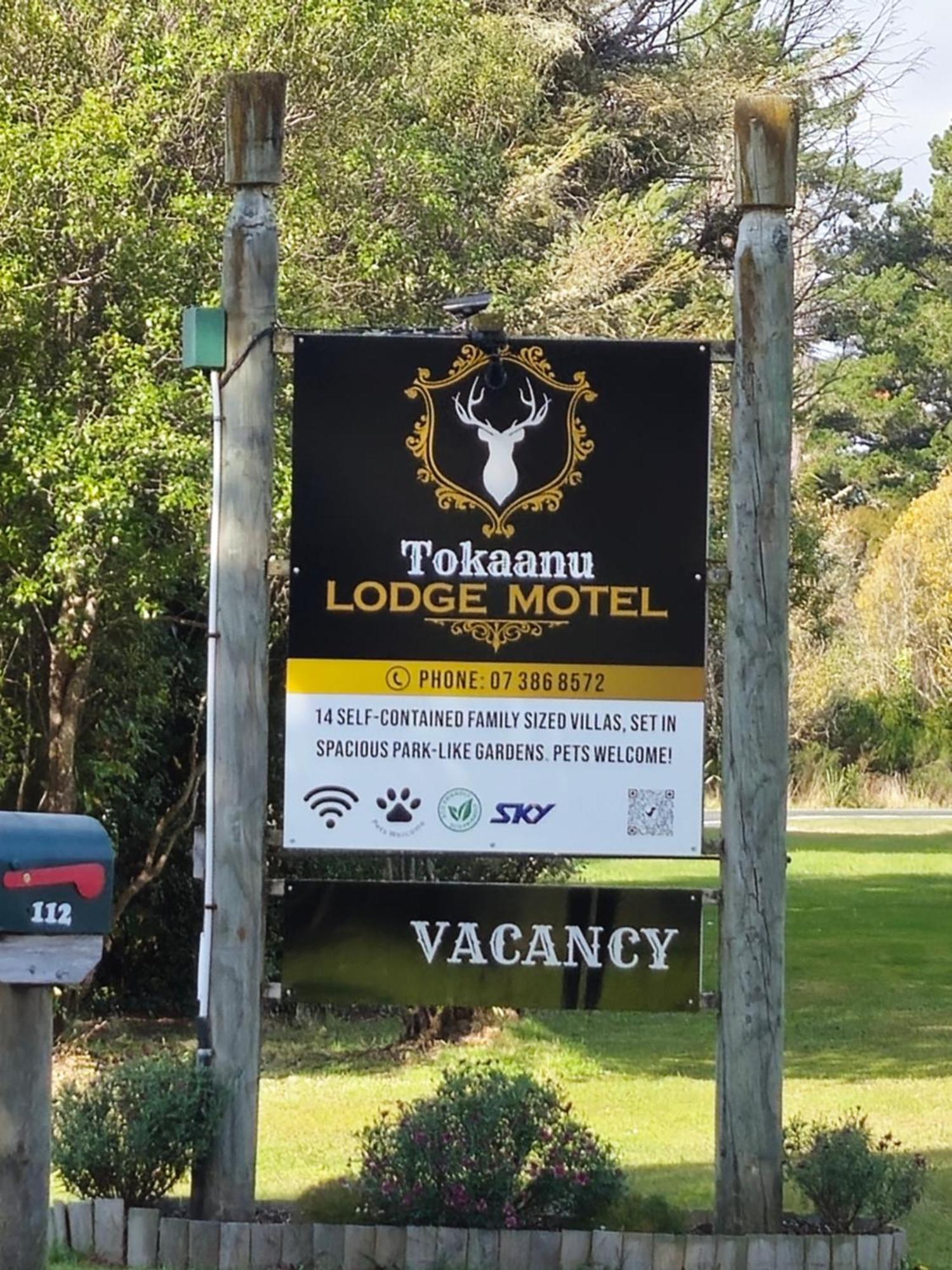 Tokaanu Lodge Motel Turangi Luaran gambar